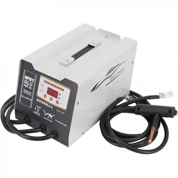 Spot body straightening machine for aluminum and straightening tool kit