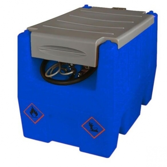 Mobili AdBlue talpykla 220L (plastikinė) su 12V ACAD40 pompa, automatiniu pistoletu ir filtru