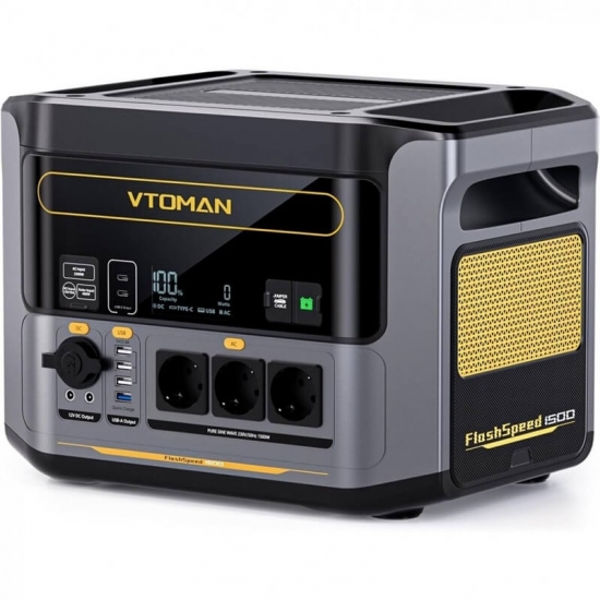 Портативная батарея с блоком управления FlashSpeed 1500 VTOMAN