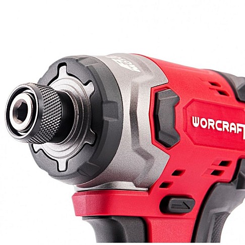 Akumuliatorinis smūginis suktuvas 1/4" HEX, 20V Li-ion