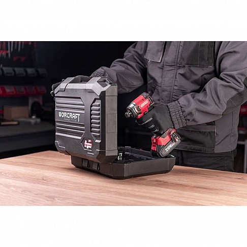 Akumuliatorinis smūginis suktuvas 1/4" HEX, 20V Li-ion