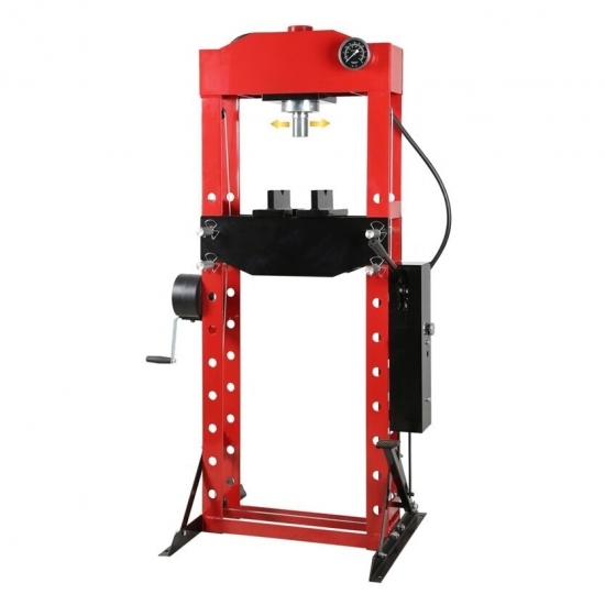 Hydraulic press with manometer 30t, stockings