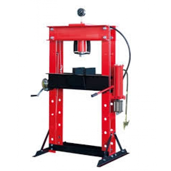 Pneumatic-hydraulic press with manometer 40t