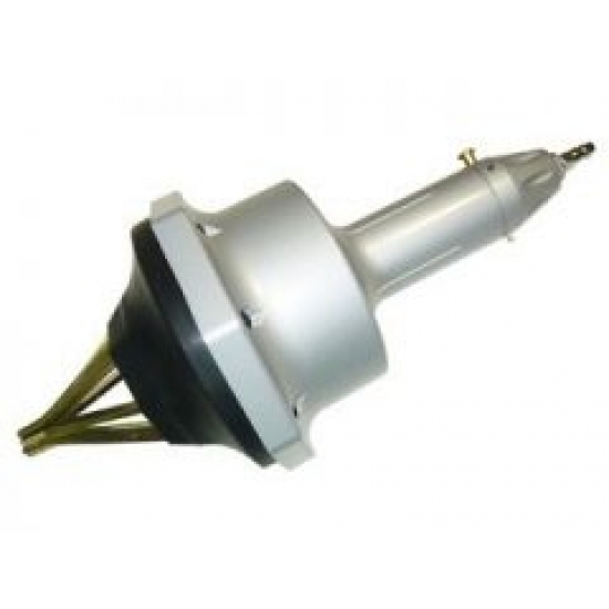 Pneumatic tool for applying semi-axle grenade rubbers