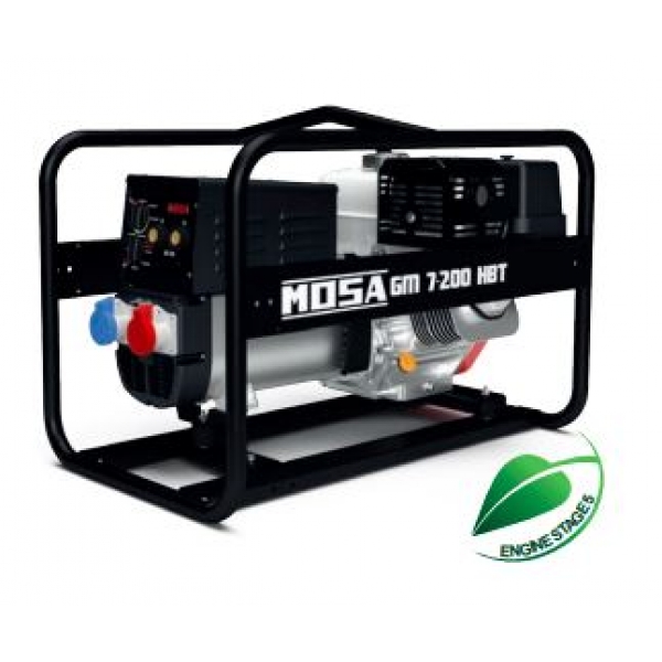 Бензиновый генератор MOSA GM 7-200 HBT