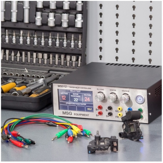 Įtampos reguliatorių testeris MSG Equipment MS012 COM