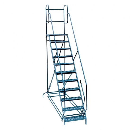 Мобильная лестница для шиномонтажа 10-ступенчатая