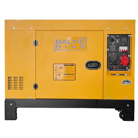 Mobile diesel generator BD22000SEA, 15 kW