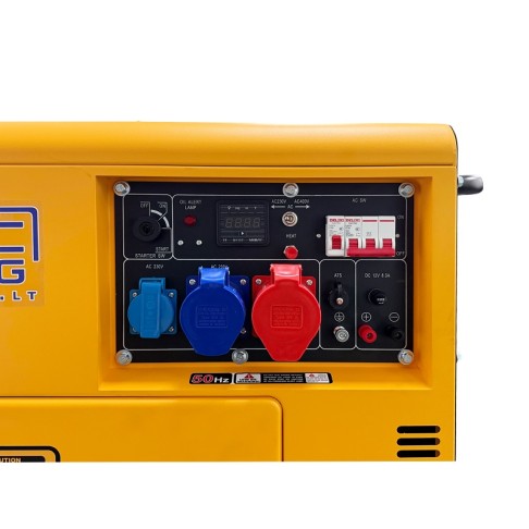 Мобильный дизельный генератор BD9500SE, 7 кВт