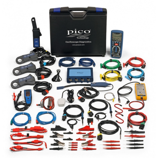 Elekromobilių testavimo ir diagnostikos rinkinys PicoScope 4425A su PicoBNC+® 
