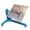 Adjustable position welding table