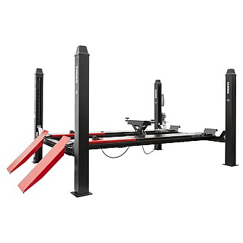 Четырехстоечный полуавтоматический подъемник для регулировки развала-схождения REDATS L-460, 5.5Т