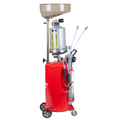 Tepalo ištraukimo ir surinkimo bakas su kontroline talpa 65 L, D-210 Redats