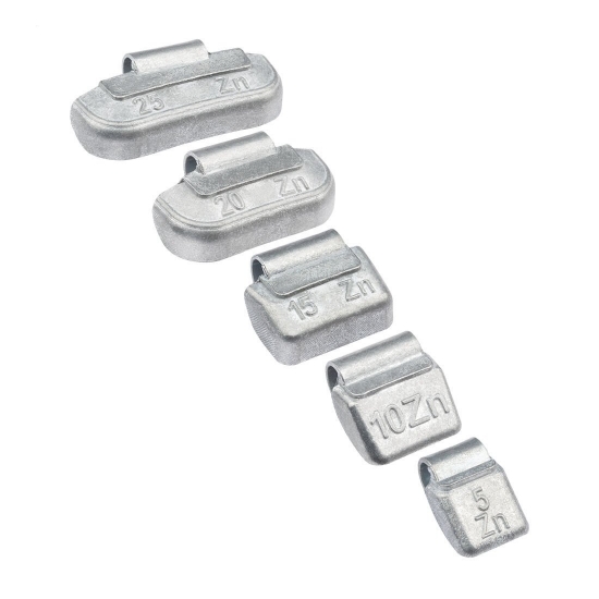 Attachable weights for balancing 5-25 g 500 pcs.