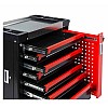 Тележка для инструментов с 7 ящиками и выдвижной стенкой Redats