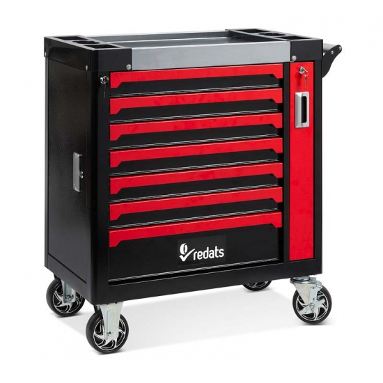 Tool trolley with 7 drawers and pull-out wall Redats