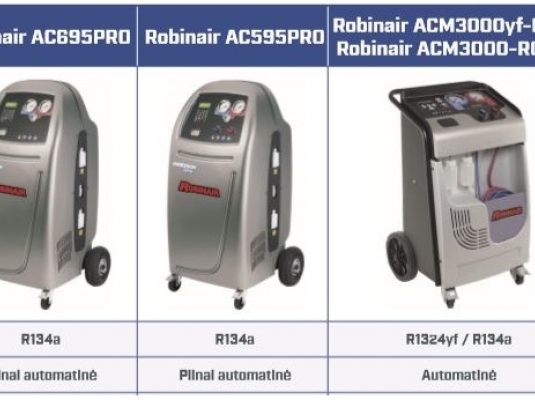 ROBINAIR air conditioning filling equipment training