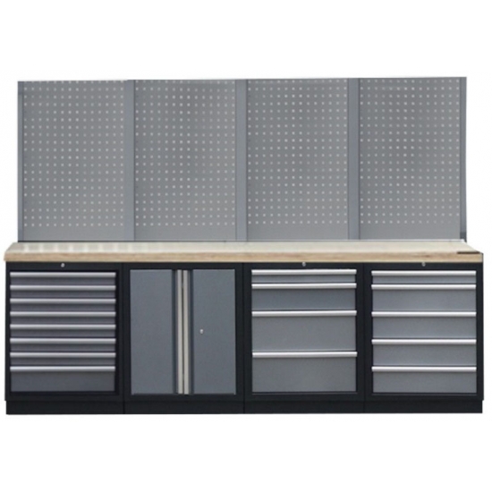 Profesionalus stacionarus darbastalis Backing panel