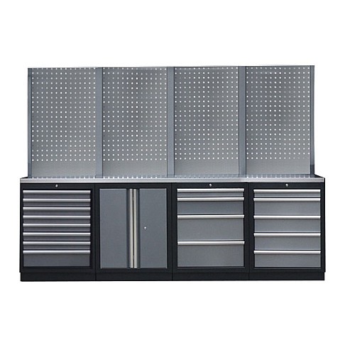 Профессиональный стационарный верстак Backing panel