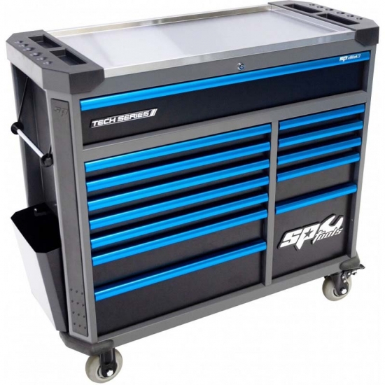 Tool trolley with 13 drawers and 470 pcs. tools SPtools Tech Series