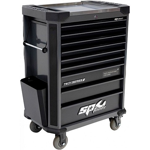 Tool trolley with 9 drawers and 433 tools SP Tools Tech Series