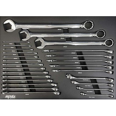 Инструментальная тележка с 9 ящиками и 381 инструментом SP Tools Tech Series