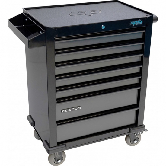 Tool trolley with 7 drawers and 334 pcs. tools SPtools custom series