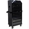 Tool trolley with tool box and 10 drawers SPtools Custom series