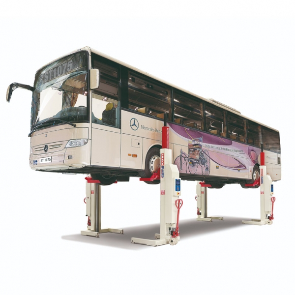 Mobilus 4-ių kolonų, kabelinis keltuvas sunkiajam transportui Stertil-Koni ST1075 