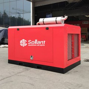 Mobile screw air compressor Sollant SLTDP-7