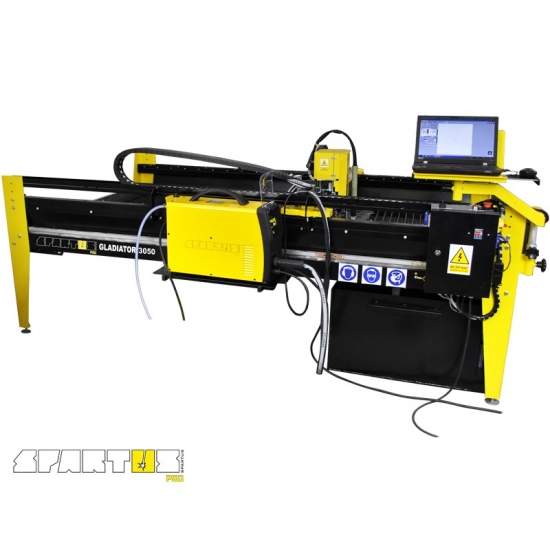 CNC plasma cutting machine Spartus Pro Gladiator 2550