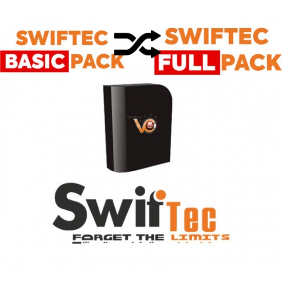 Обновление программного обеспечения Swiftec для программирования автомобилей с базового пакета до полного пакета