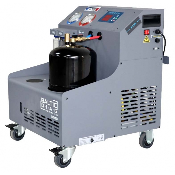 Mobile air conditioner filling station with washing function BD100Plus 