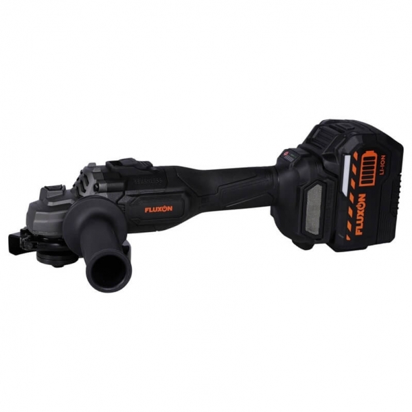 Cordless grinder FLUXON 125mm with battery and charger