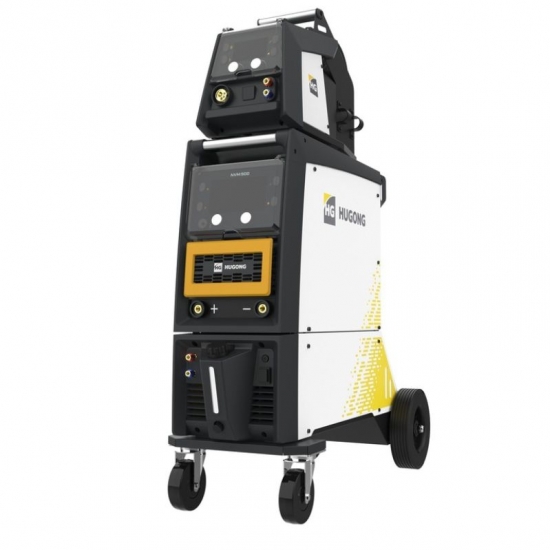 Pramoninis 4-in-1 impulsinis MIG suvirinimo aparatas Hugong NVPM500