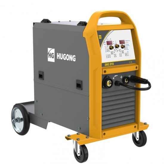 MIG suvirinimo aparatas su LCD ekranu Hugong EMIG201D 200A