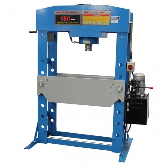 Electric press with hand winch 150 ton Mammuth