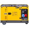 Portable diesel generator Valkenpower 10.5 kW with a sound-insulated enclosure