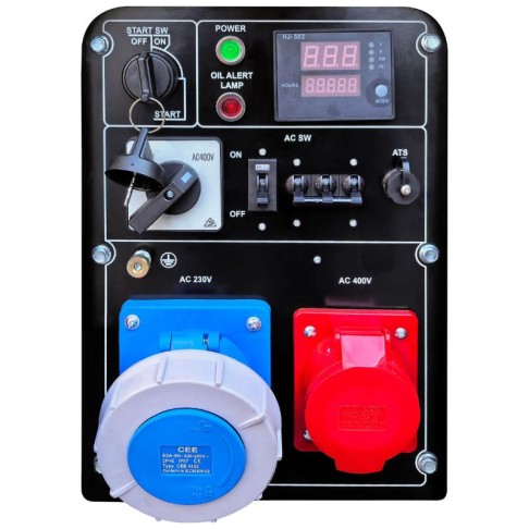 Portable diesel generator Valkenpower 10.5 kW with a sound-insulated enclosure