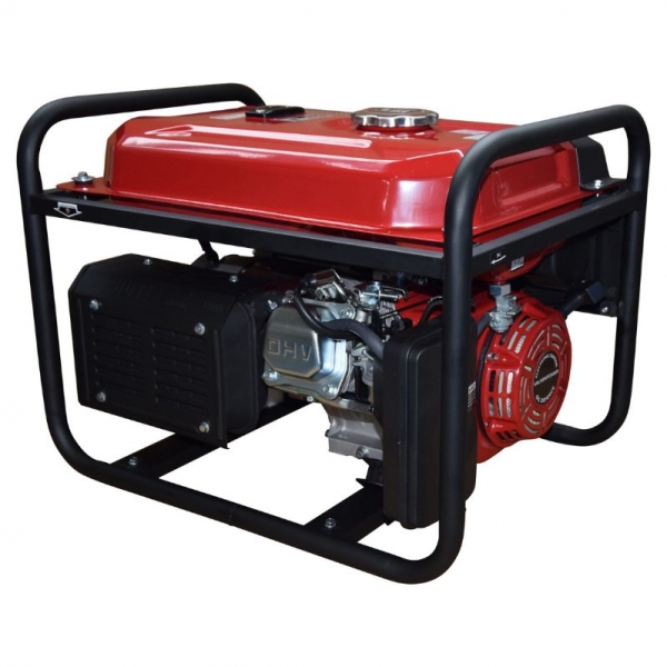 Benzininis generatorius 2.8 kW su elektriniu paleidimu