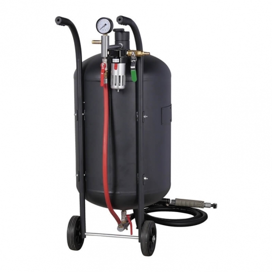 Mobile sandblaster 75L