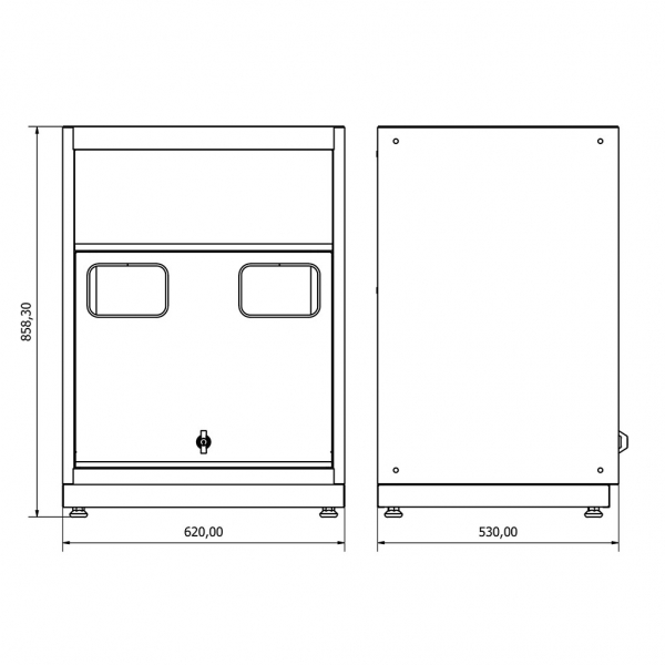 Valkenpower lower cabinet for coils