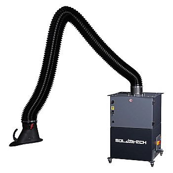 Mobile welding fume extraction system 0.75 kW, 1000 m³/h Soldatech