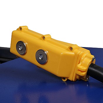 Мобильный электро-гидравлический ножничный подъемник для электромобилей 1200 кг