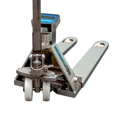 Рохля с весами 2500 кг из нержавеющей стали 115 см Mammuth