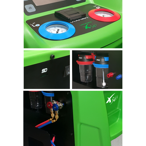 Fully automatic air conditioning service station BD 545 (R134a)