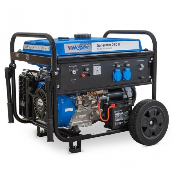Benzininis generatorius Weber WZ-GE5400, 5 kW