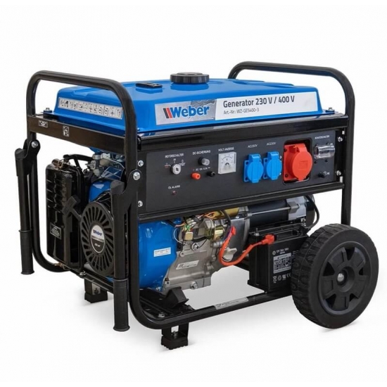 Benzininis generatorius Weber WZ-GE5400-3, 5 kW