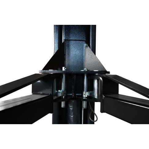 Double column lifter with mechanical claw locking and 2 + 3 stage claws, 4T BD-4000M3