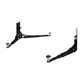 Double column lifter with mechanical claw locking and 2 + 3 stage claws, 4T BD-4000M3